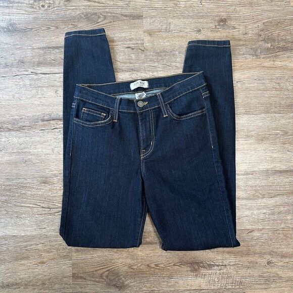 Judy Blue Womens Mid-Rise Skinny Jeans Size 5/27 Dark Wash Stretchy Comfortable - Picture 1 of 5